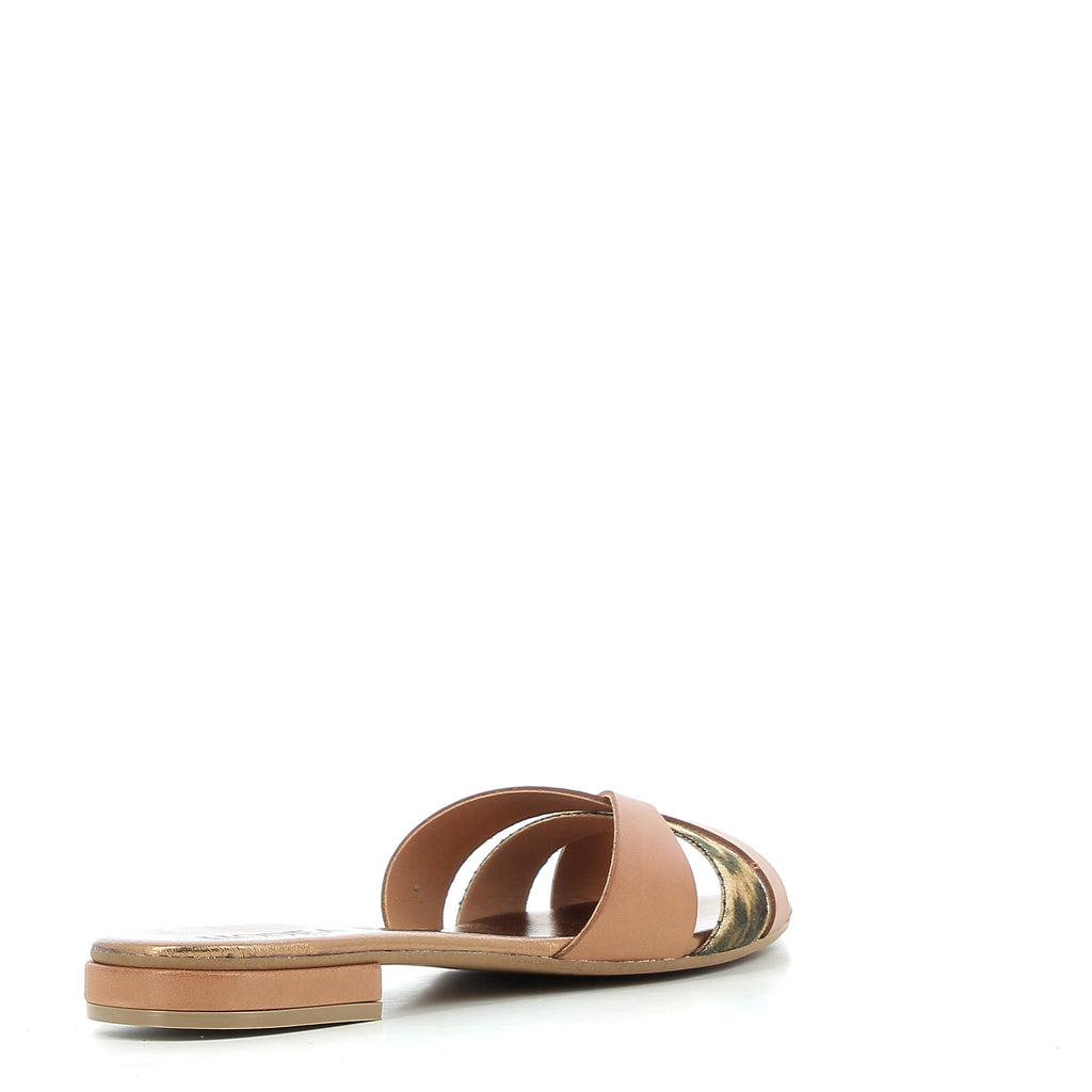 Hodea women's shoes PATTY03MIP25 SPOTTED LEATHER