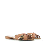 Hodea women's shoes PATTY03MIP25 SPOTTED LEATHER