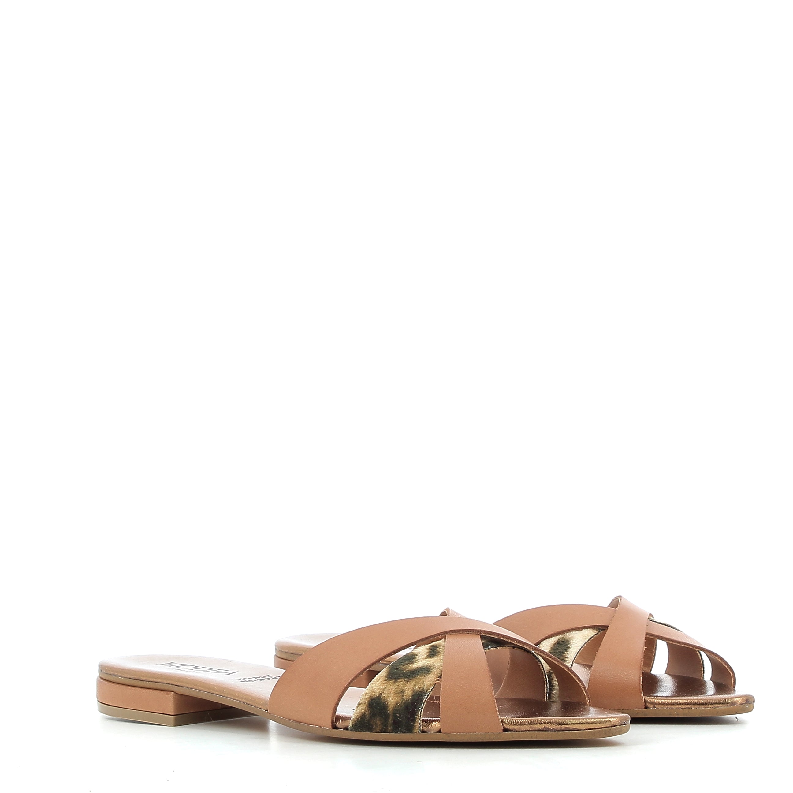 Hodea women's shoes PATTY03MIP25 SPOTTED LEATHER