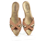 Hodea women's shoes PATTY03MIP25 SPOTTED LEATHER