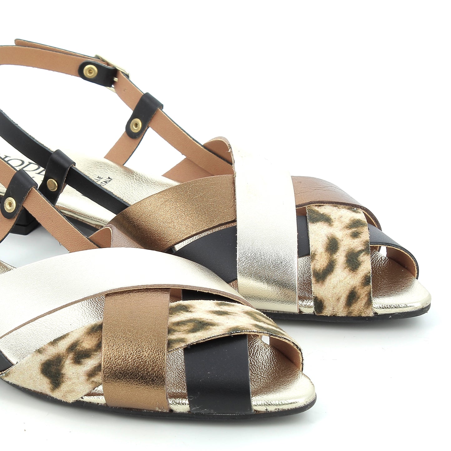 Scarpe Hodea donna PATTY02MIP25VIT NERO BRONZ