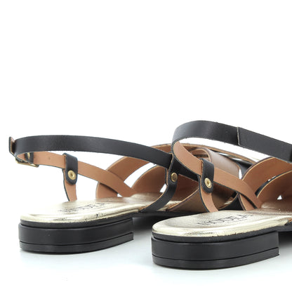Scarpe Hodea donna PATTY02MIP25VIT NERO BRONZ