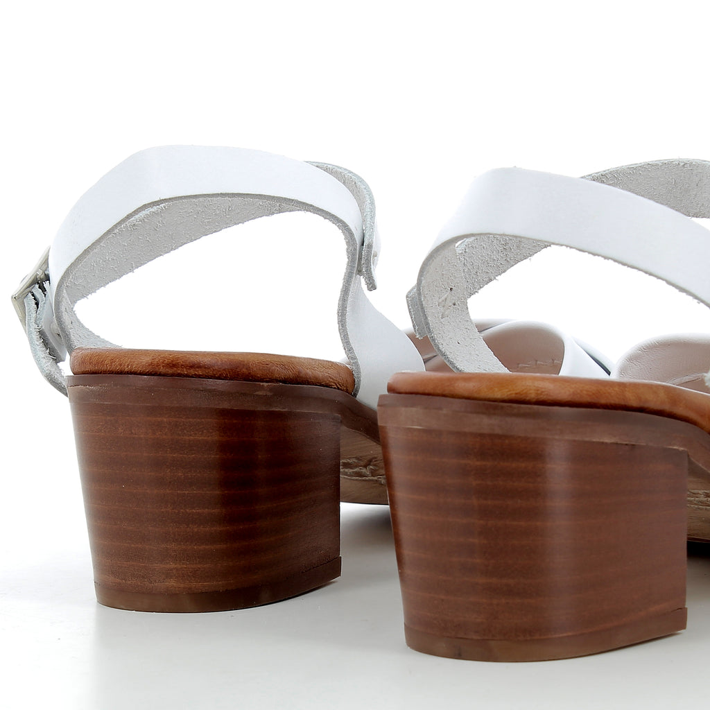 Buty damskie Hodea EVA48CHP25 BIAŁE