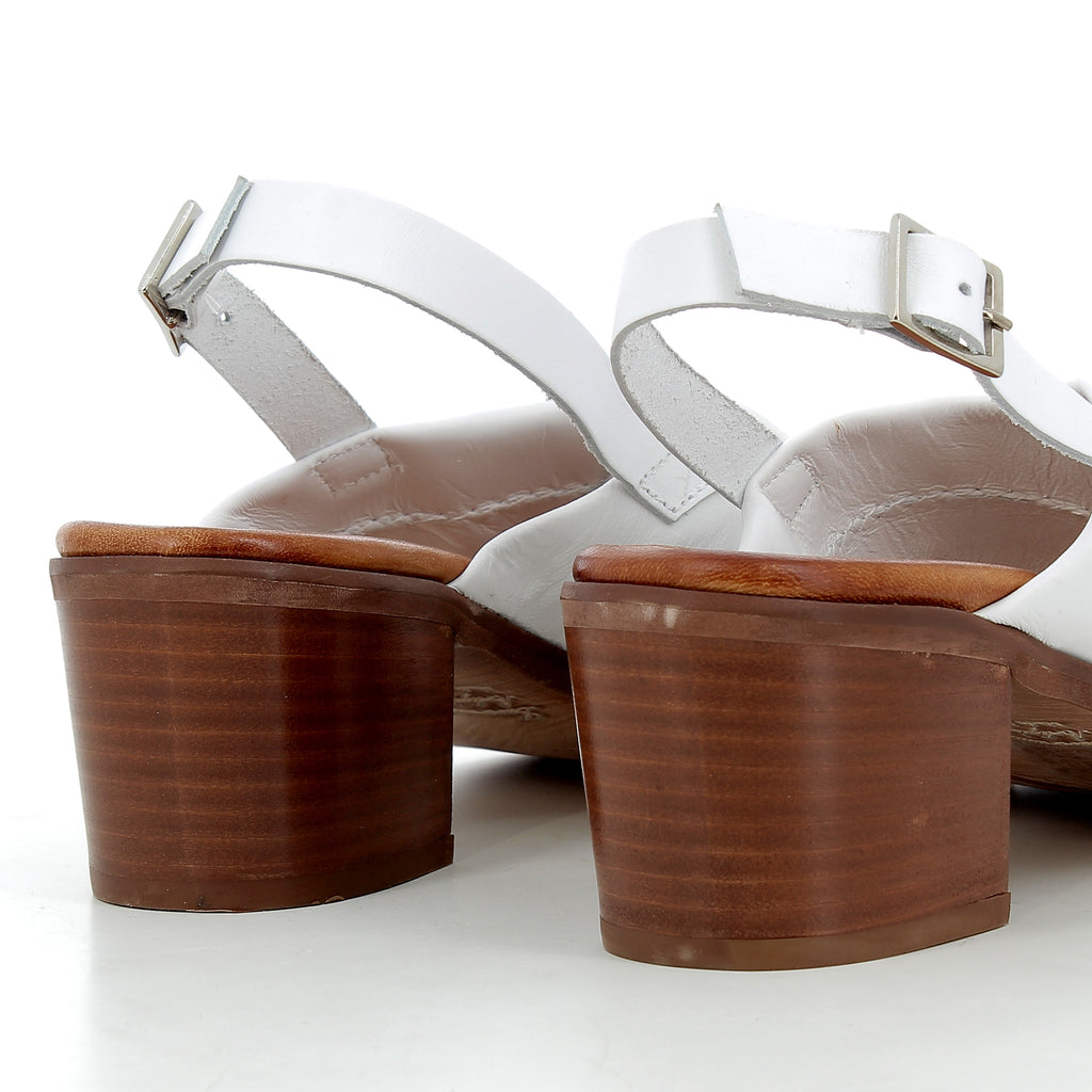 Buty damskie Hodea EVA79CHP25 BIAŁE