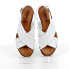 Buty damskie Hodea EVA79CHP25 BIAŁE