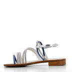 Buty damskie Hodea 2238CHP25 SILVER BLUE