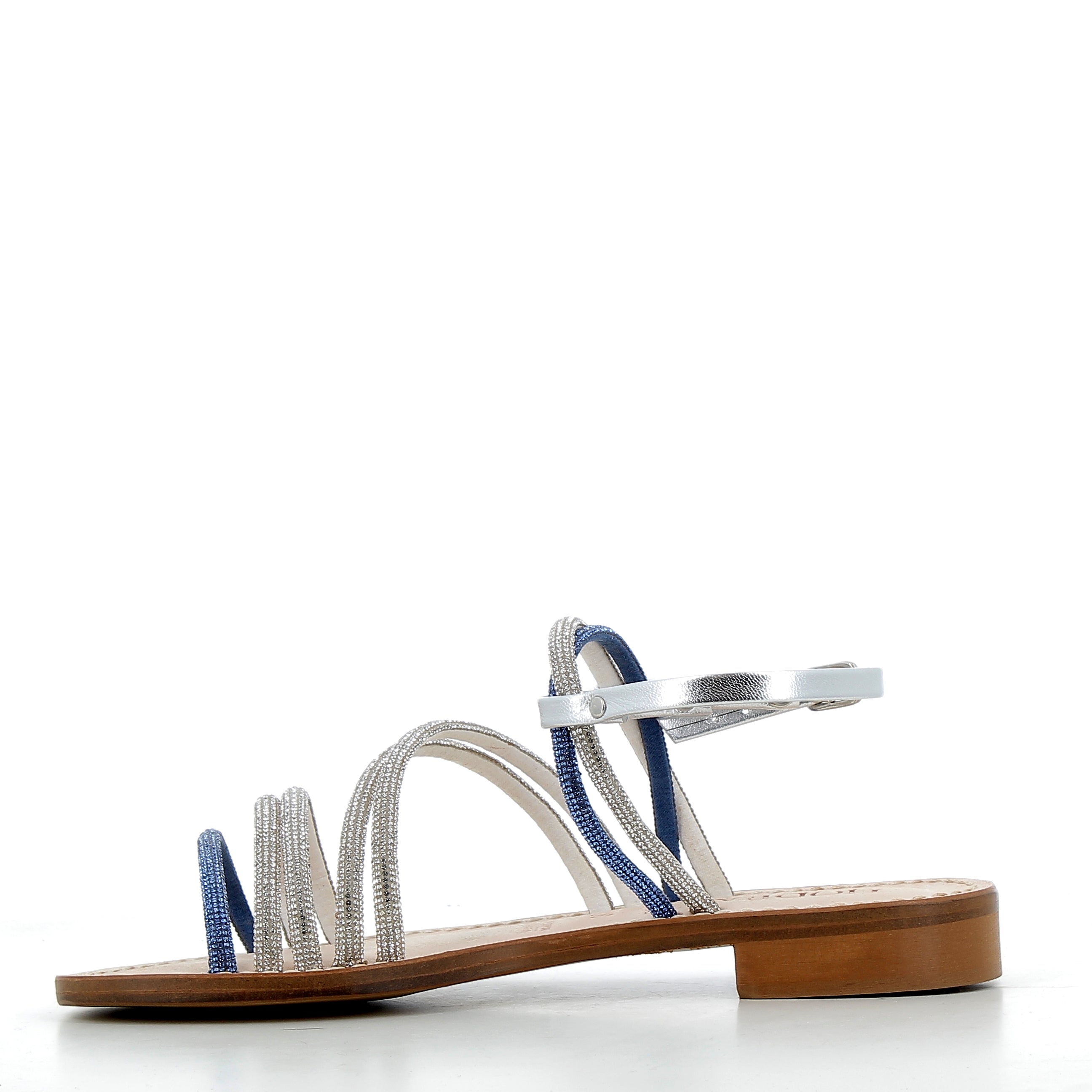 Buty damskie Hodea 2238CHP25 SILVER BLUE