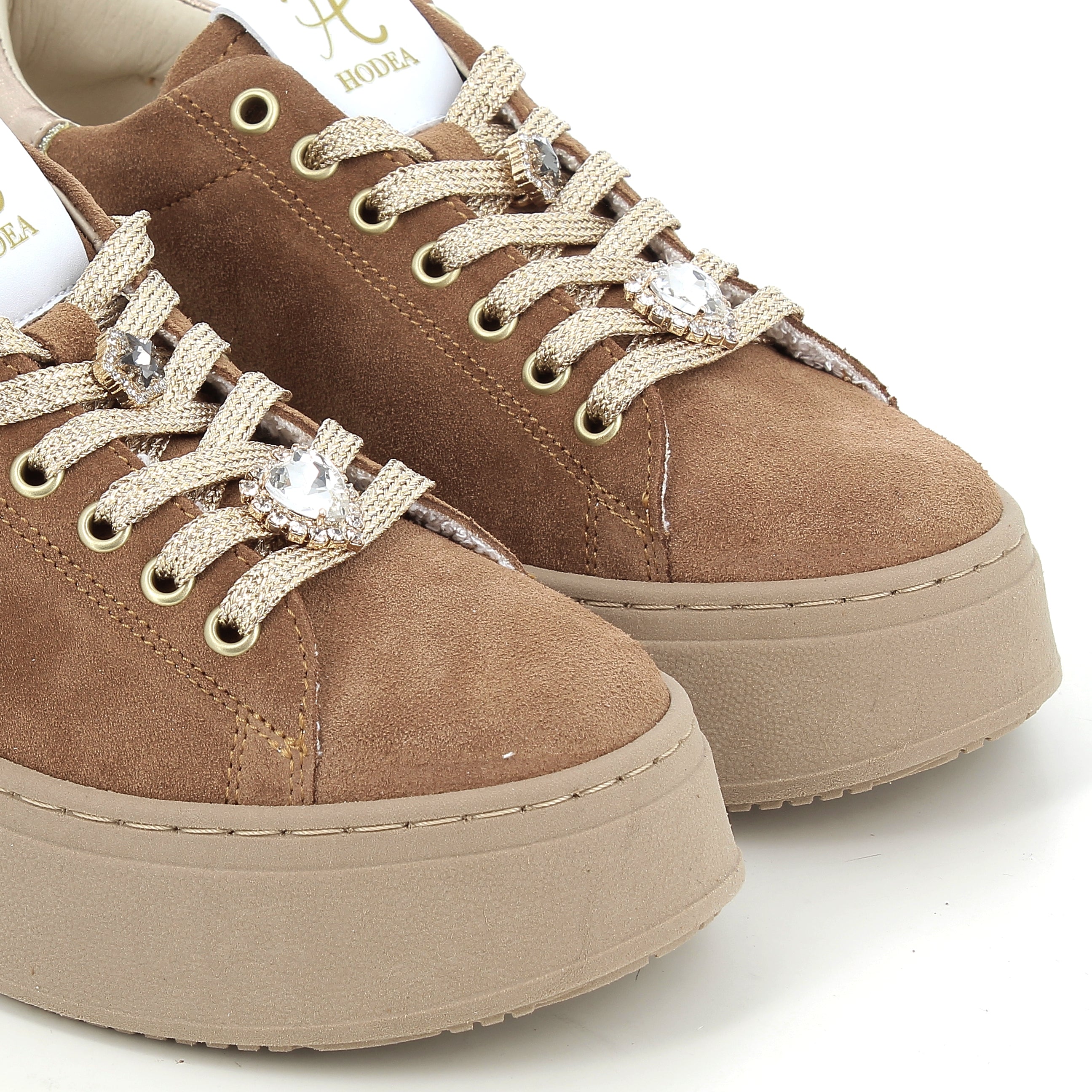 Scarpe Hodea donna ERIKAPSA25 CAM COGNAC