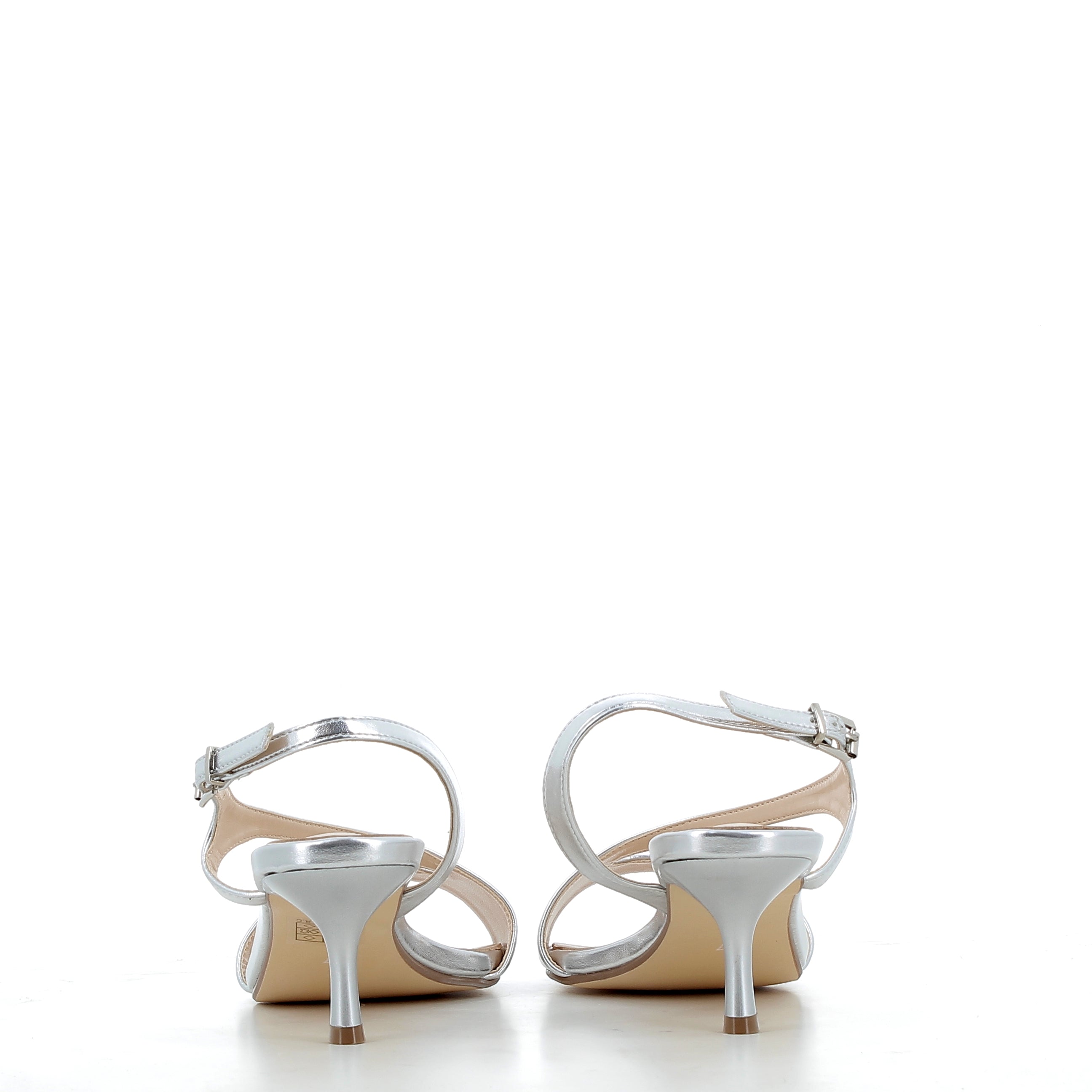Hodea Jessica Silver Sandals