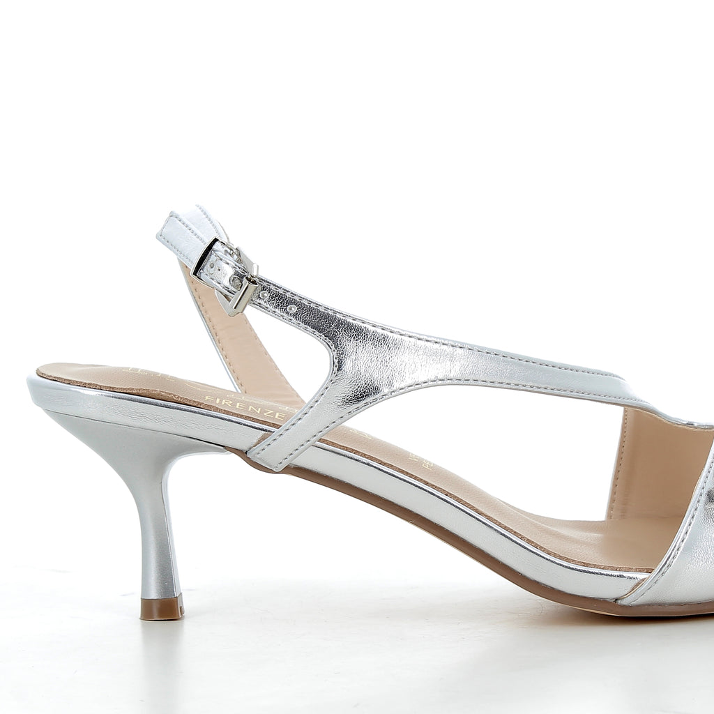 Hodea Jessica Silver Sandals