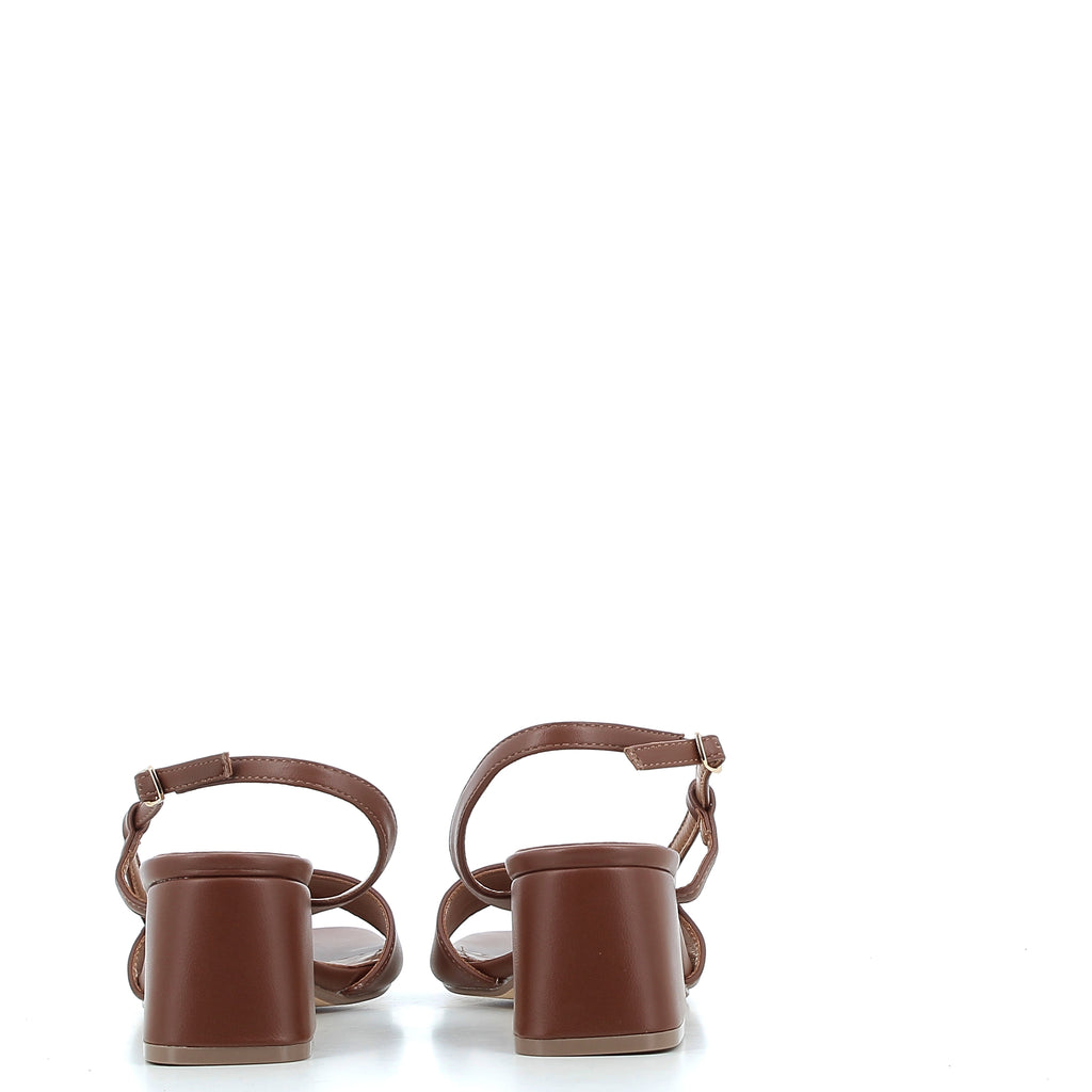 Hodea Silvia Sandals Dark Brown