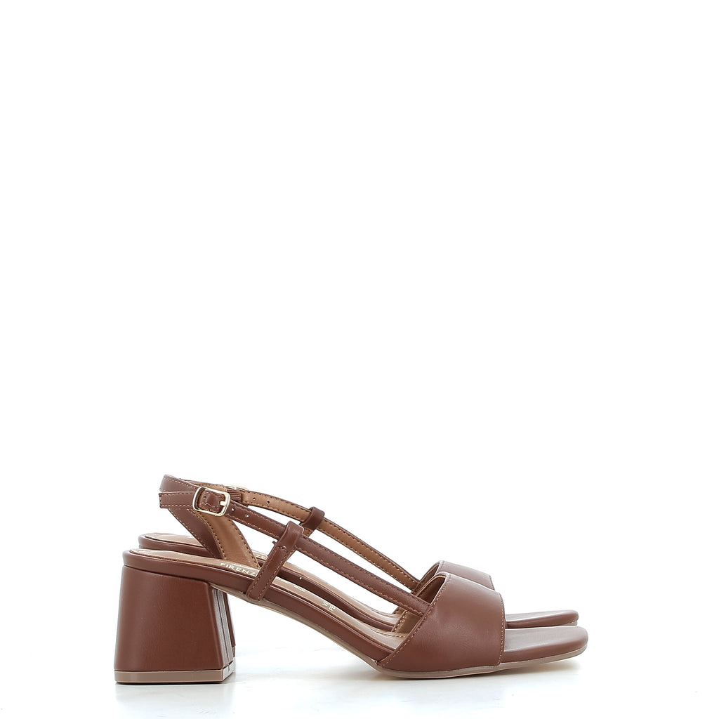 Hodea Silvia Sandals Dark Brown