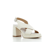 Hodea Ludovica Cream Sandals