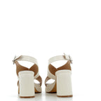 Hodea Ludovica Cream Sandals
