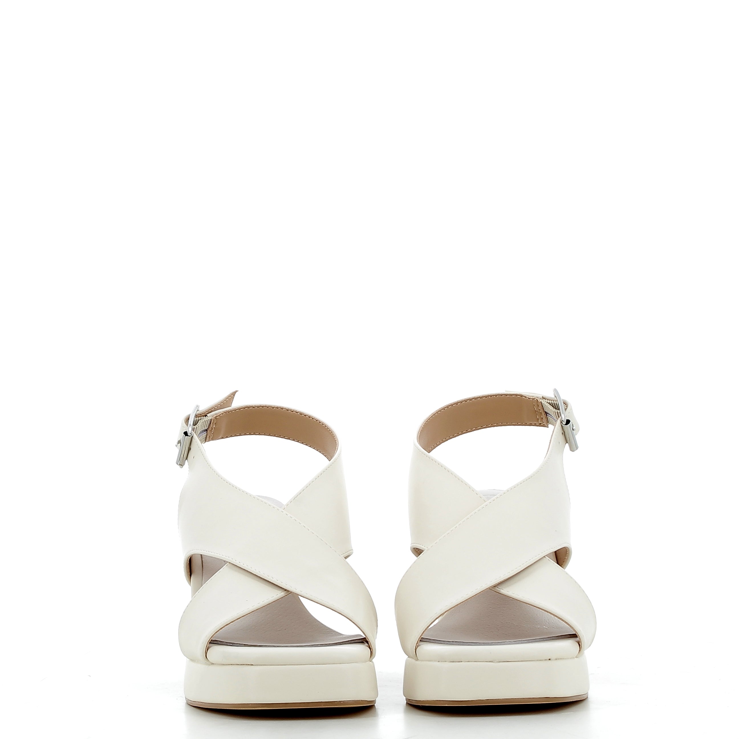 Hodea Ludovica Cream Sandals