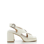 Hodea Ludovica Cream Sandals