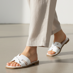 Hodea Rosalinda Cream Slippers