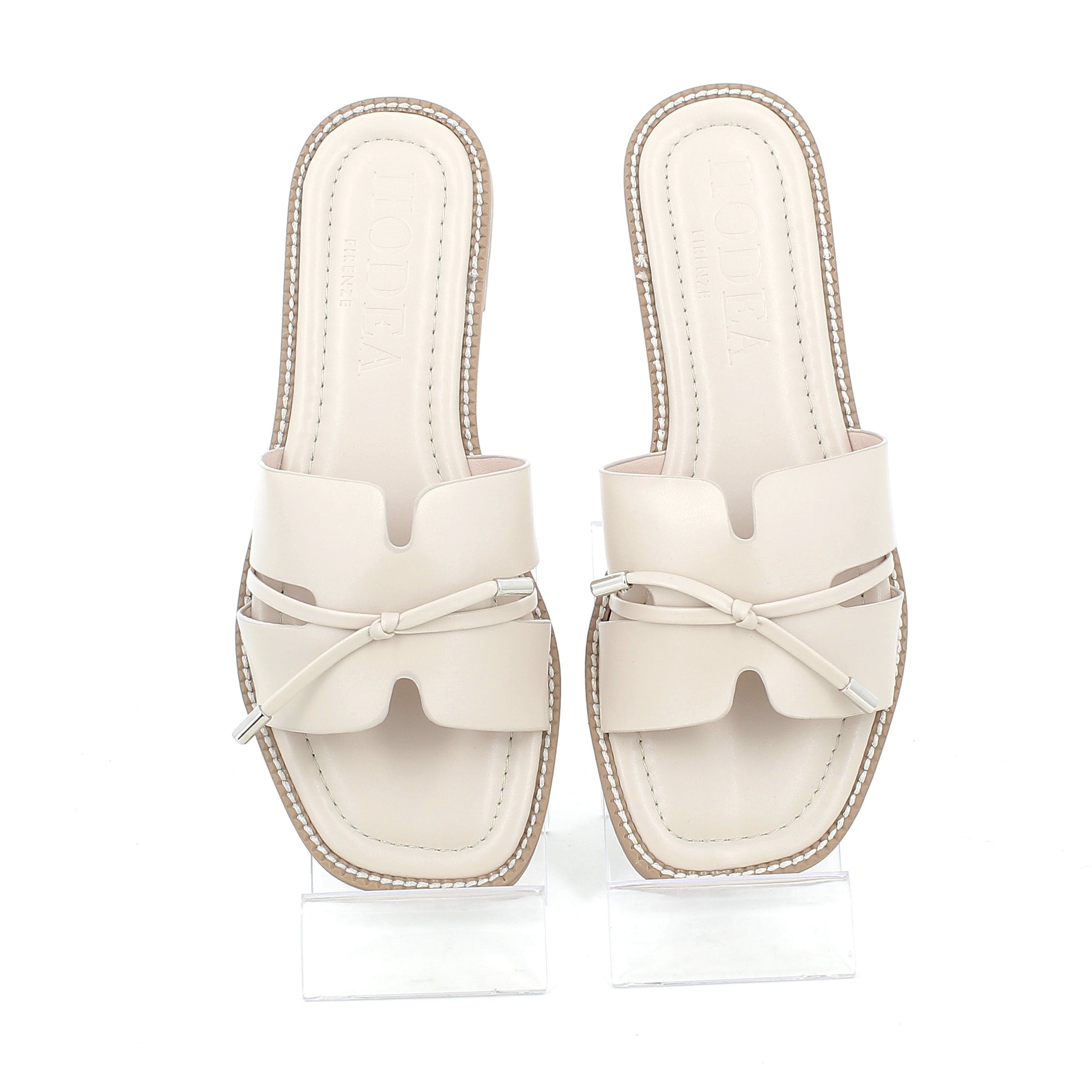 Hodea Rosalinda Beige Slippers