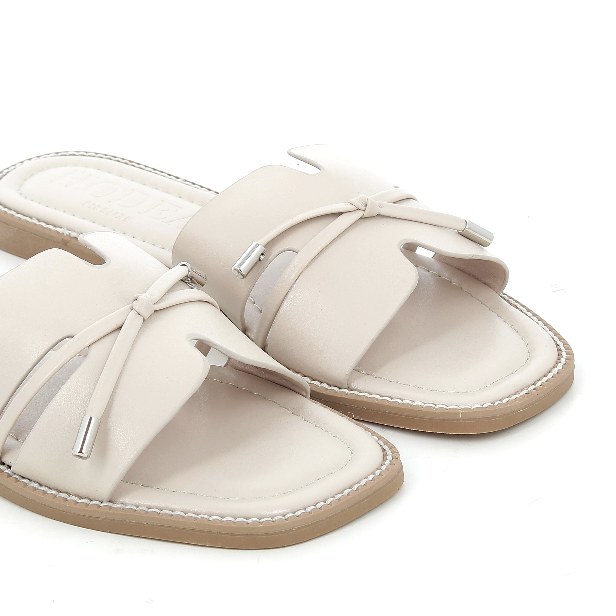 Hodea Rosalinda Beige Slippers