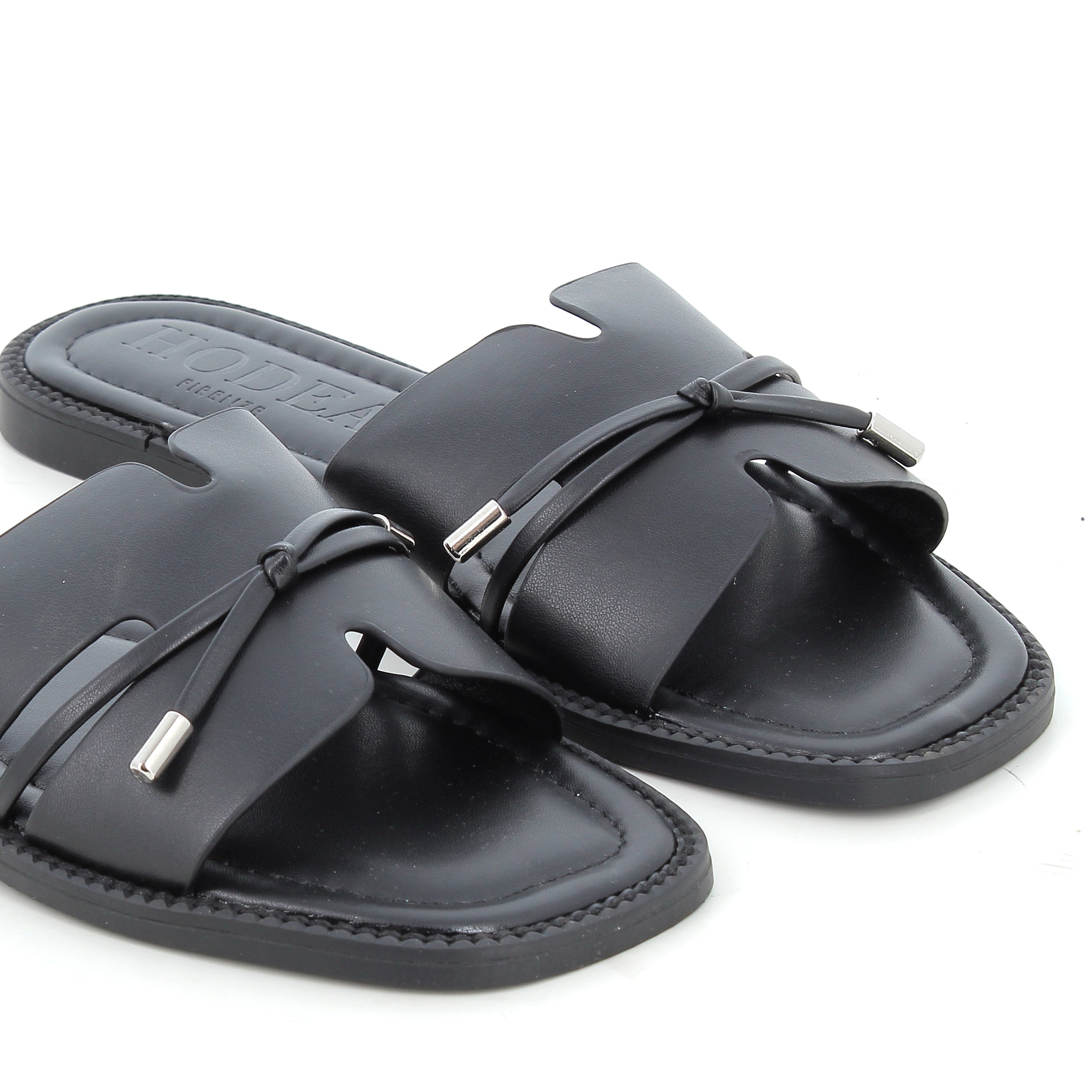 Hodea Rosalinda Black Slippers