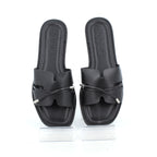 Hodea Rosalinda Black Slippers