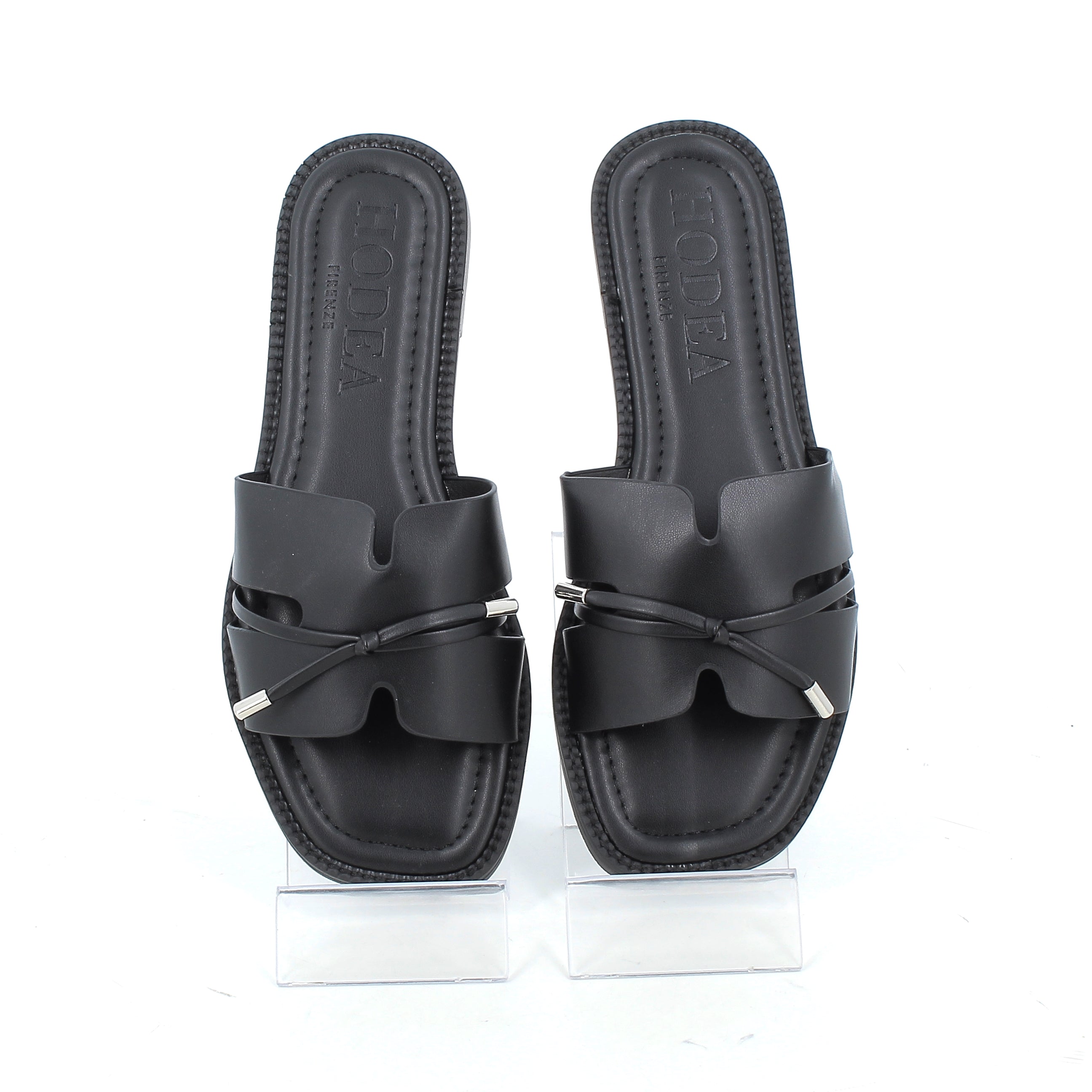Hodea Rosalinda Black Slippers
