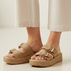 Hodea Vittoria Beige Sandals