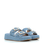 Hodea Victory Sandals Light Blue