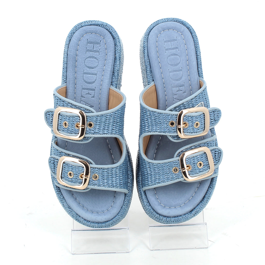 Hodea Victory Sandals Light Blue