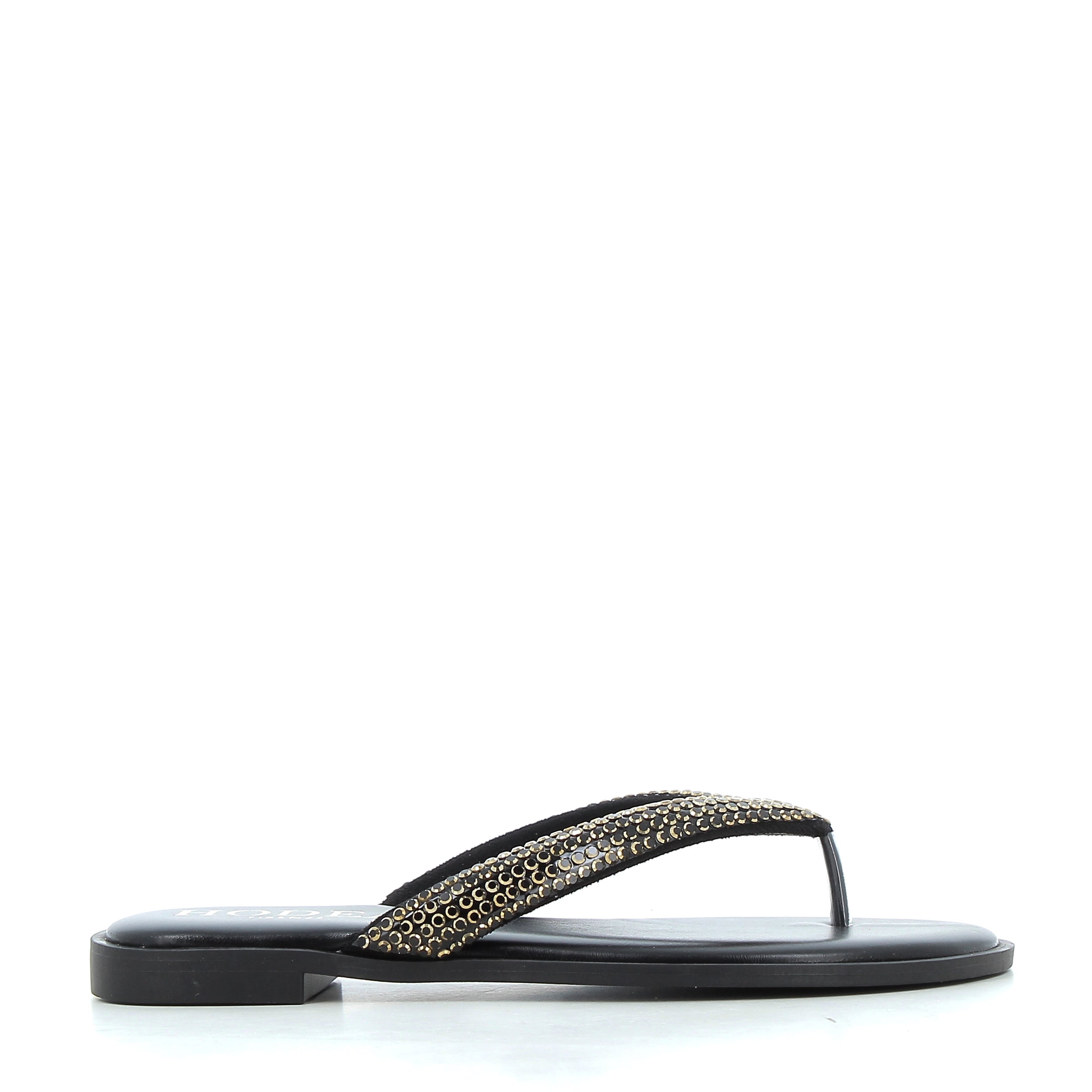 Hodea Lucilla Black Slippers