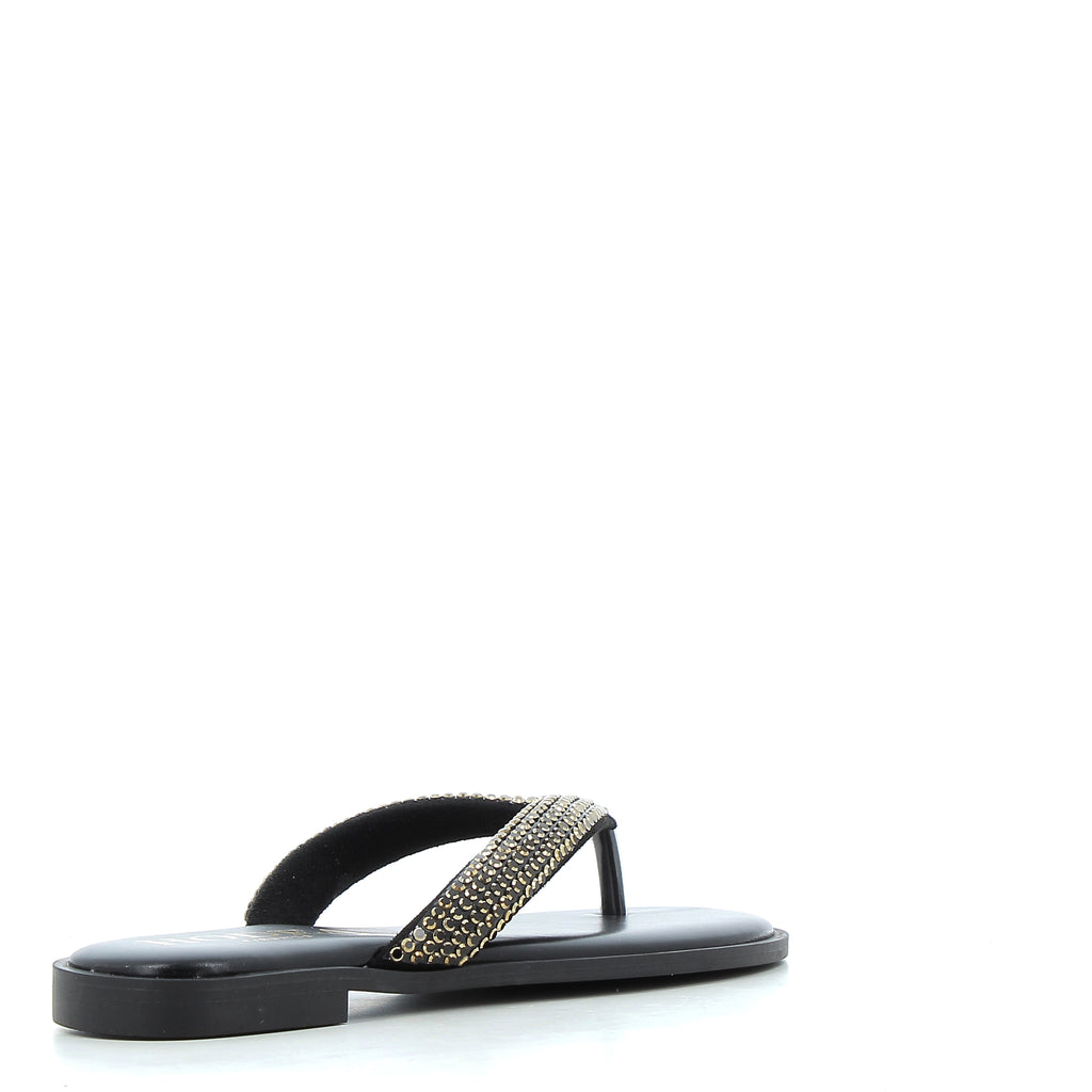 Hodea Lucilla Black Slippers