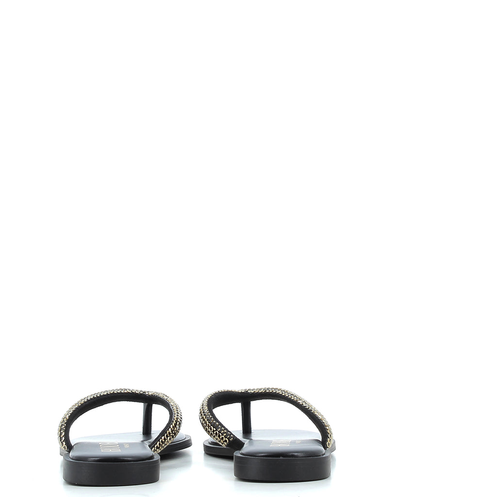 Hodea Lucilla Black Slippers
