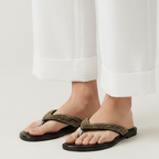 Hodea Lucilla Black Slippers