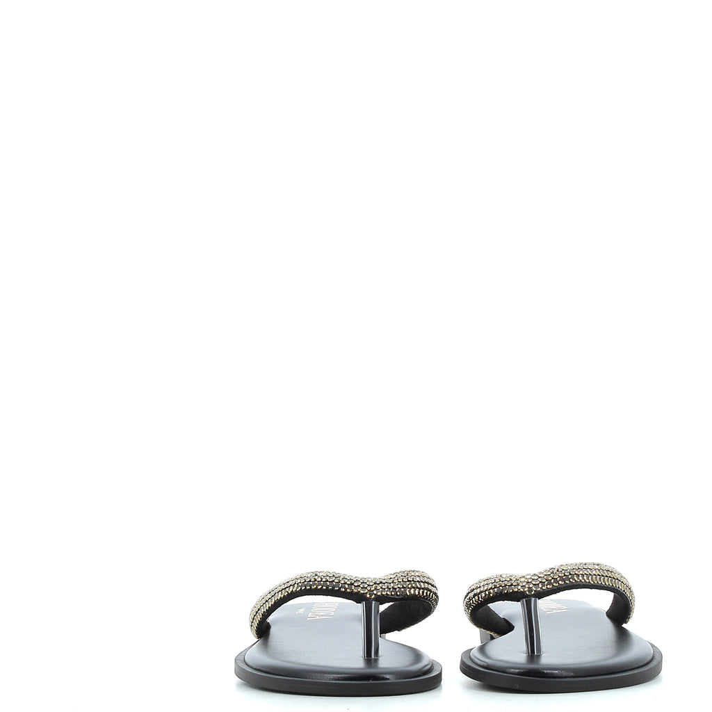 Hodea Lucilla Black Slippers