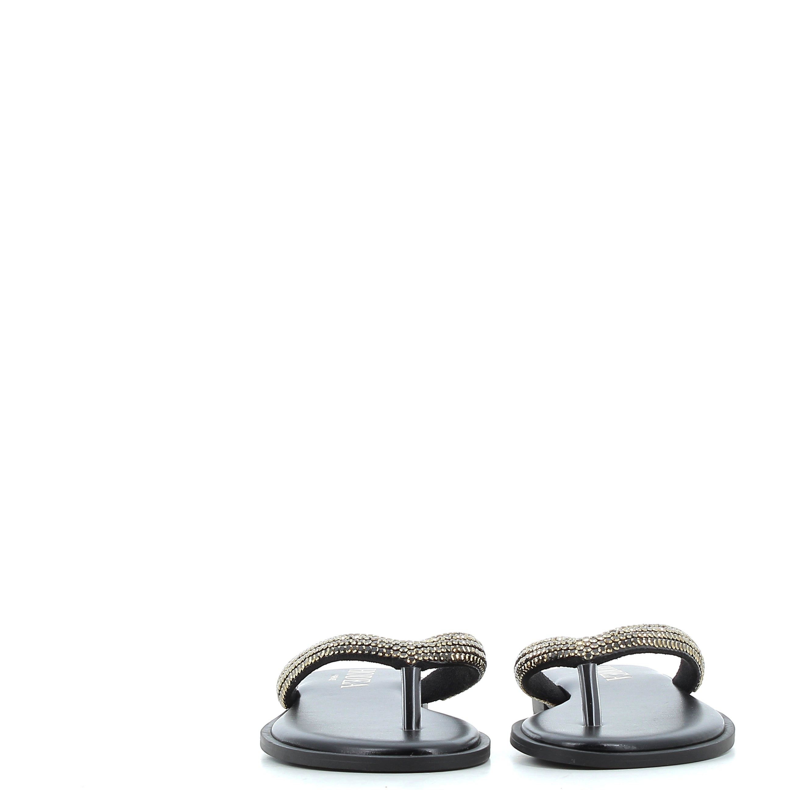 Hodea Lucilla Black Slippers