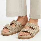 Hodea Lina Beige Sandals