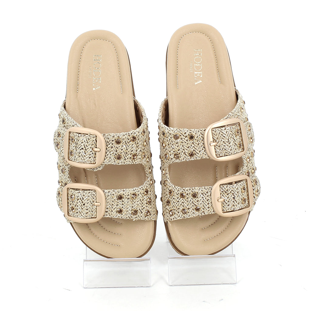 Hodea Lina Beige Sandals