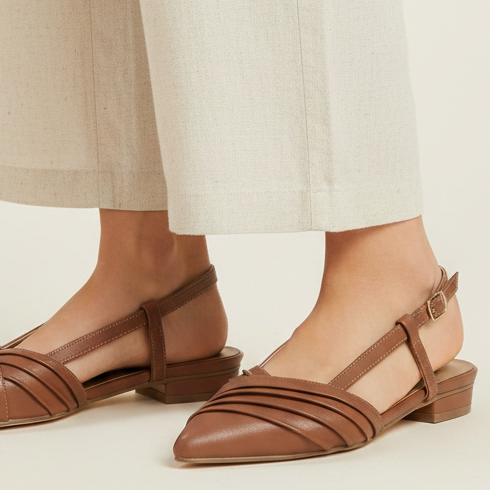 Hodea Fatima Cuoio Slingback