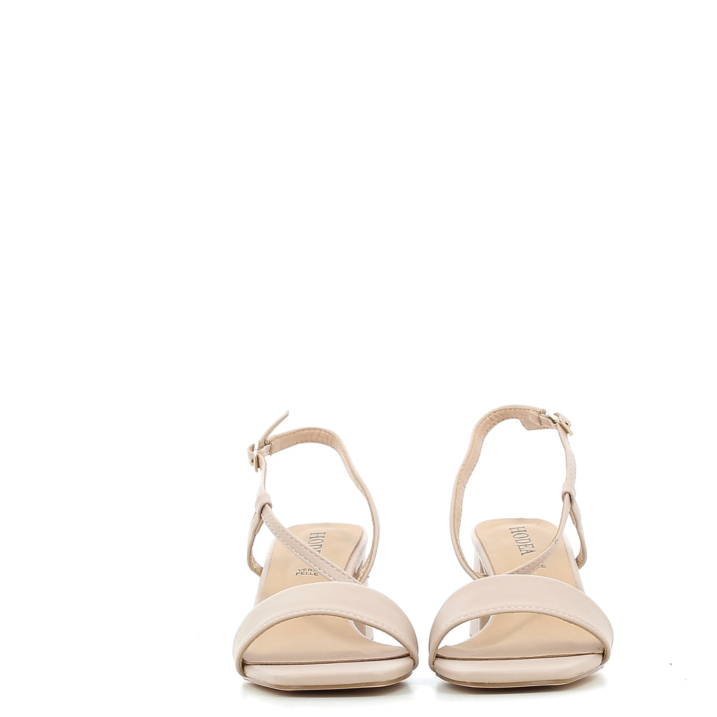 Hodea Tonia Nude Sandals