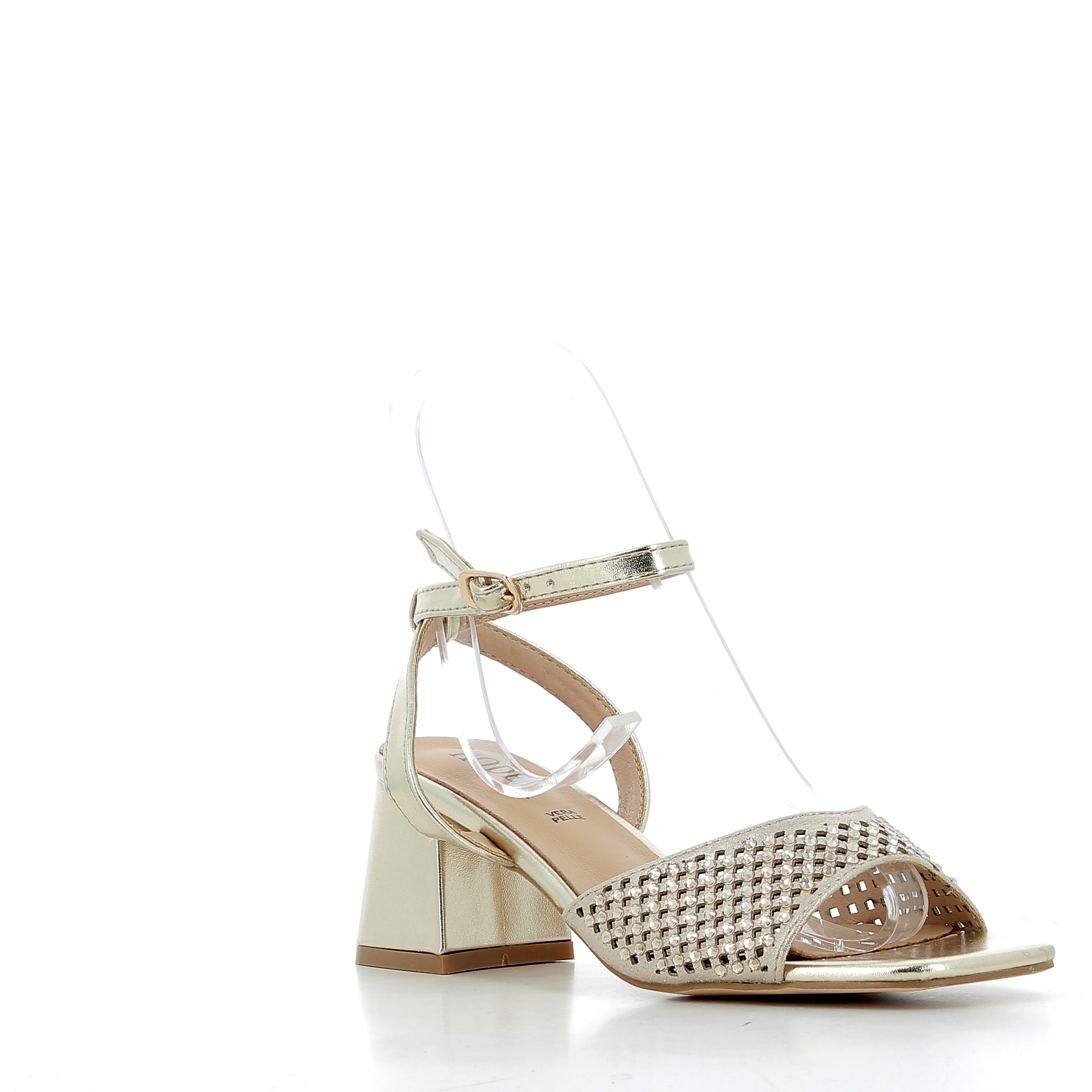 Hodea Clarissa Platinum Sandals