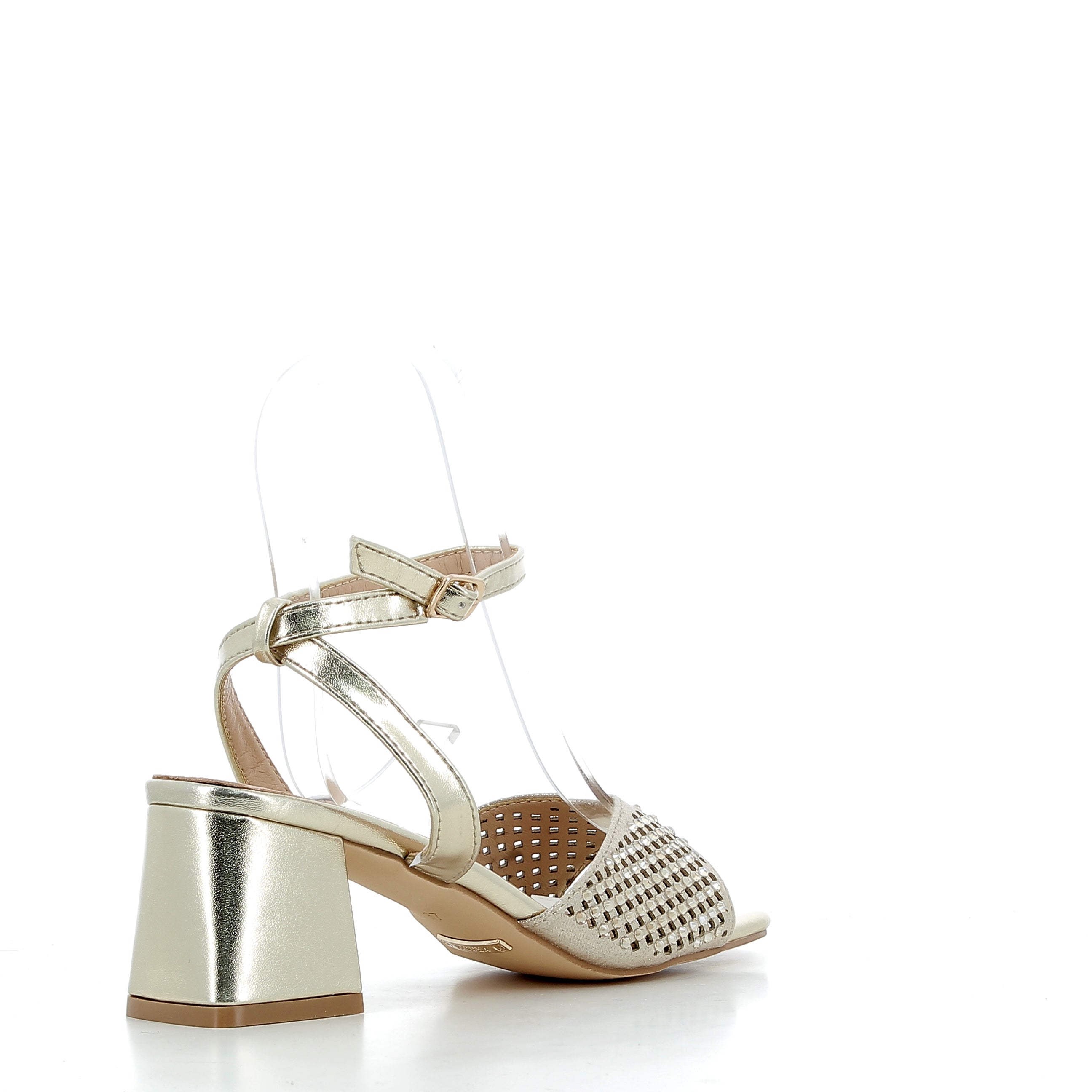 Hodea Clarissa Platinum Sandals