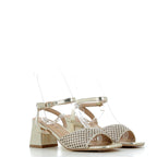 Hodea Clarissa Platinum Sandals