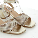Hodea Clarissa Platinum Sandals