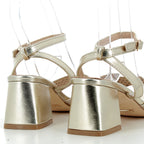 Hodea Clarissa Platinum Sandals