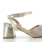 Hodea Clarissa Platinum Sandals