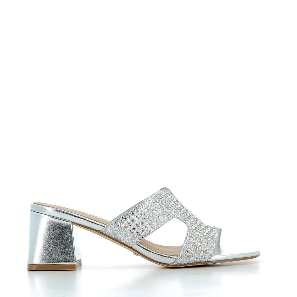 Hodea Zaira Silver Sandals
