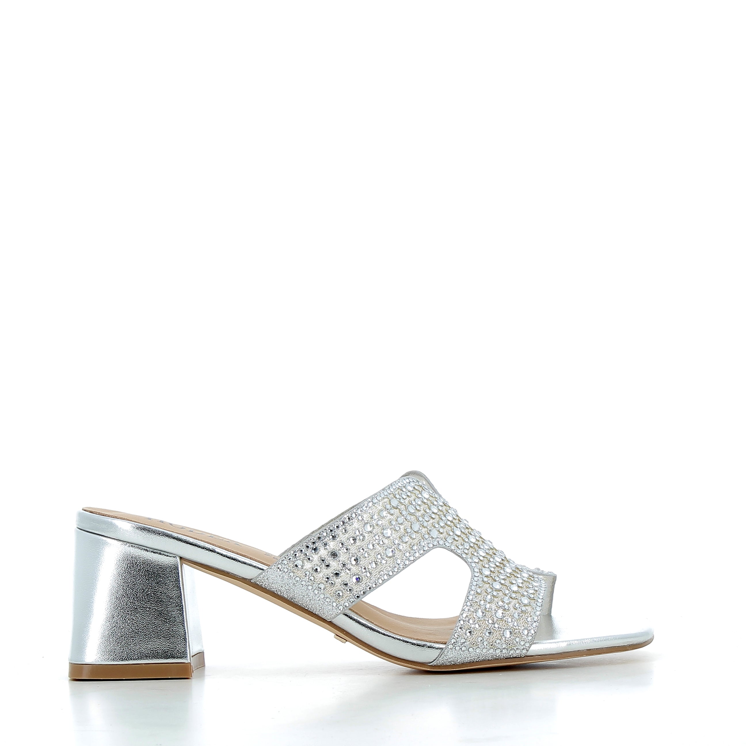 Hodea Zaira Silver Sandals