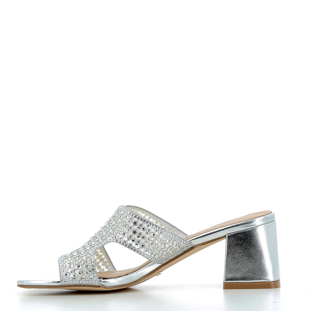 Hodea Zaira Silver Sandals