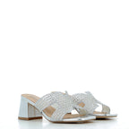Hodea Zaira Silver Sandals
