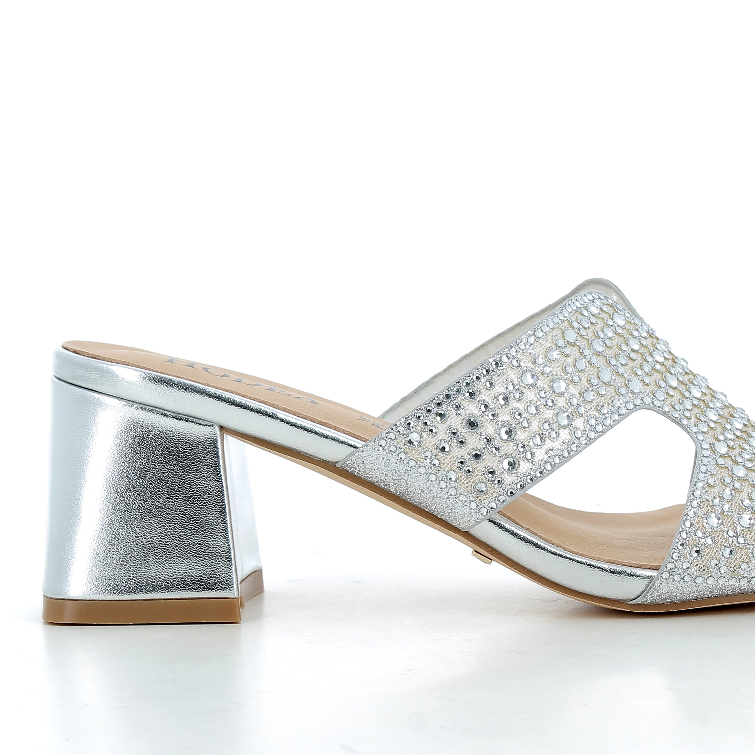 Hodea Zaira Silver Sandals